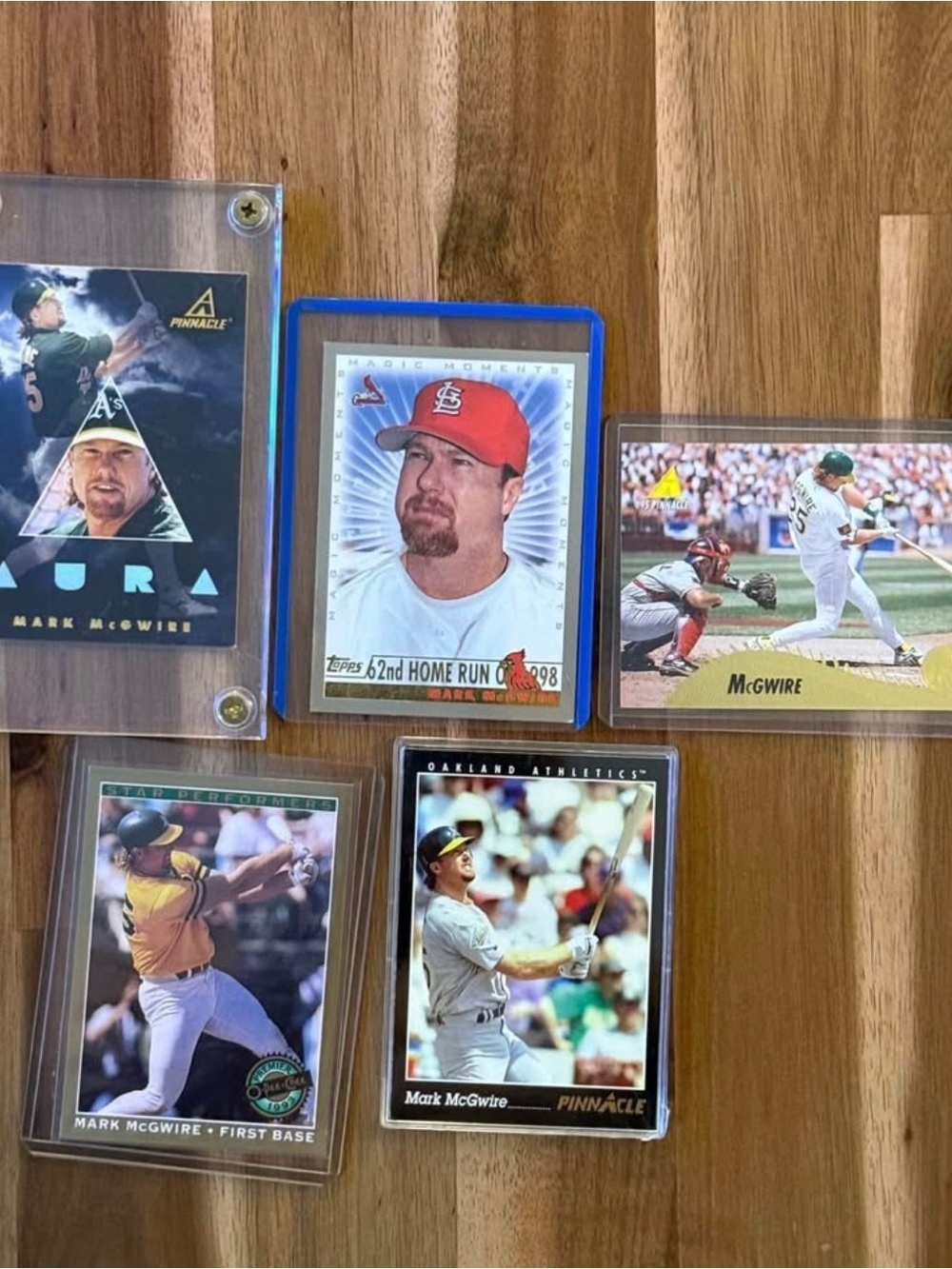 Vintage Collection -Mark McGwire Baseball Cards - Good Condition